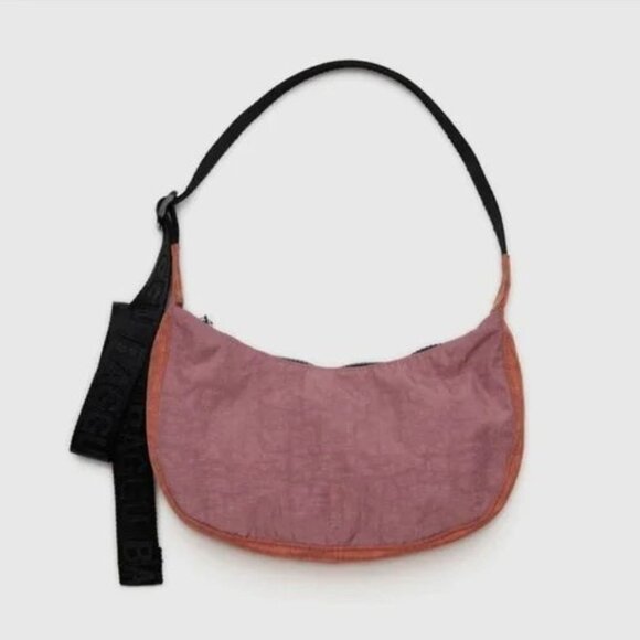 NWT Baggu Deadstock Small Crescent Bag  - Rose Jam Mix - Picture 4 of 4